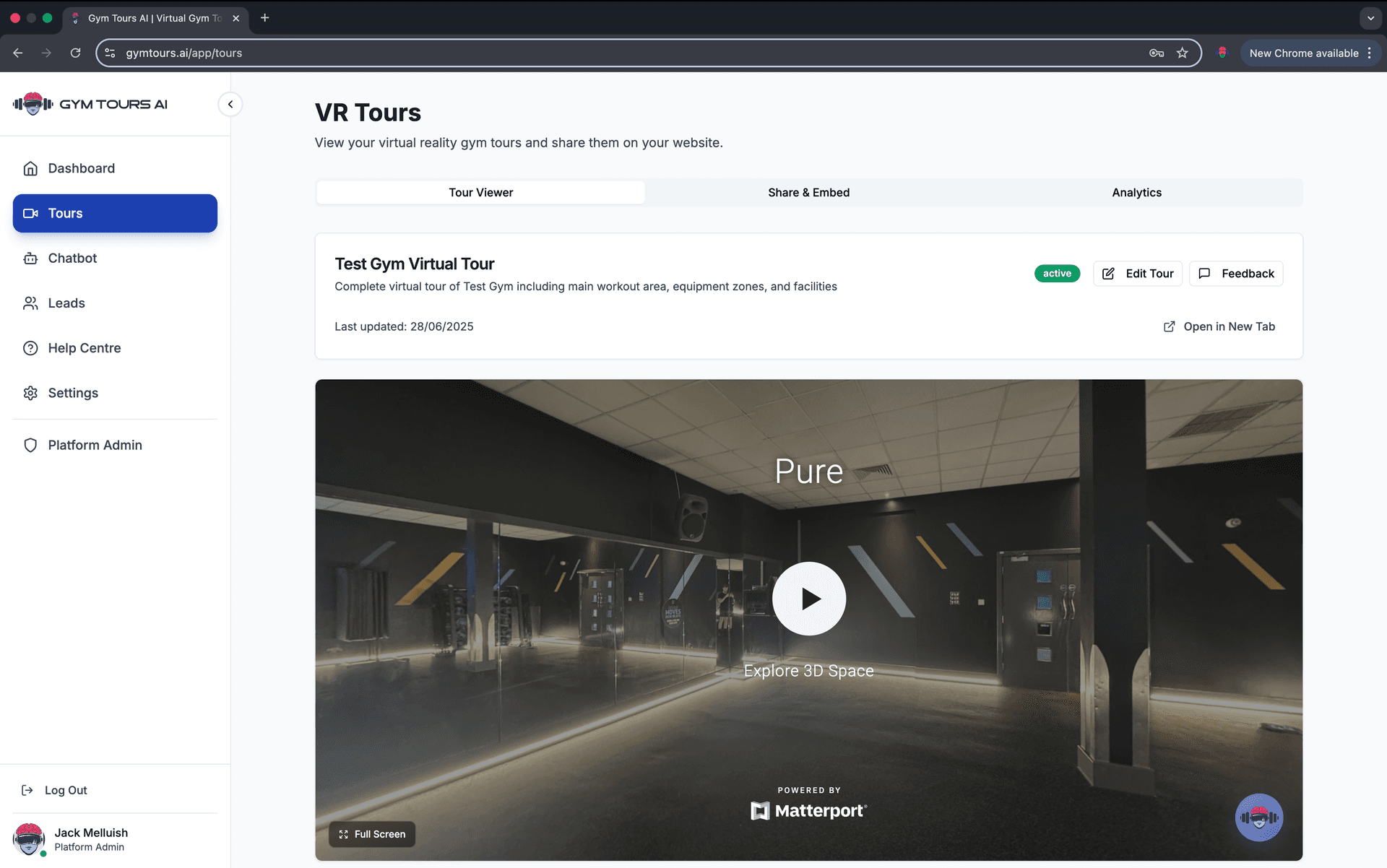 VR Tours screenshot